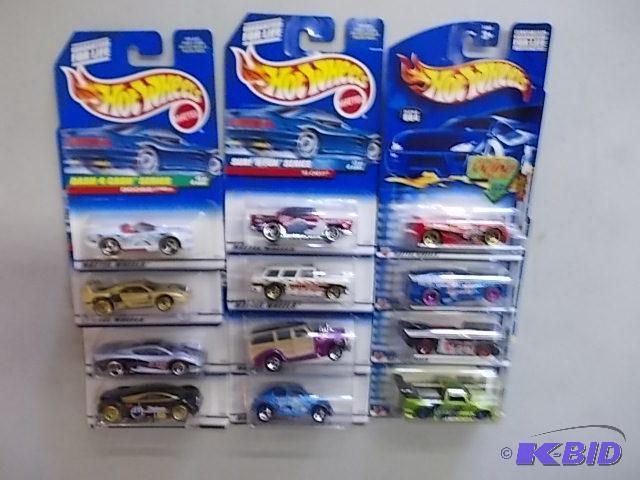 12 Assorted Hotwheels...