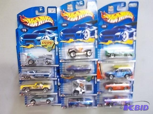 12 Assorted Hotwheels...