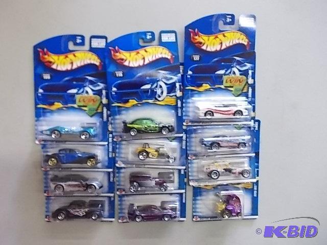 12 Assorted Hotwheels...
