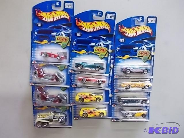 12 Assorted Hotwheels...