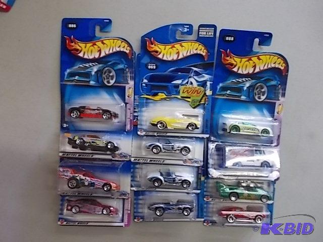 12 Assorted Hotwheels...