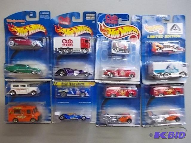 8-Double Packs Of Hotwheels...