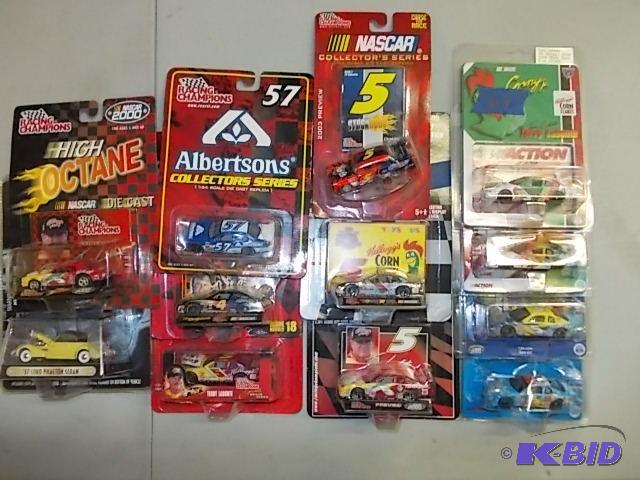 12 Assorted NASCAR &amp Racing Champions...