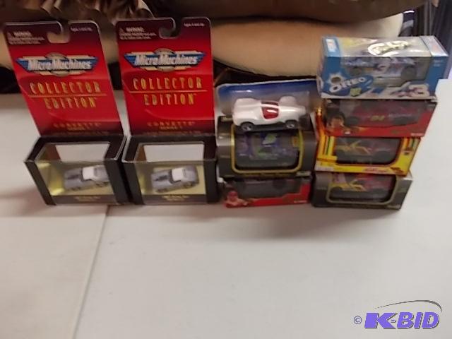 9 New In Box Collector Cars...