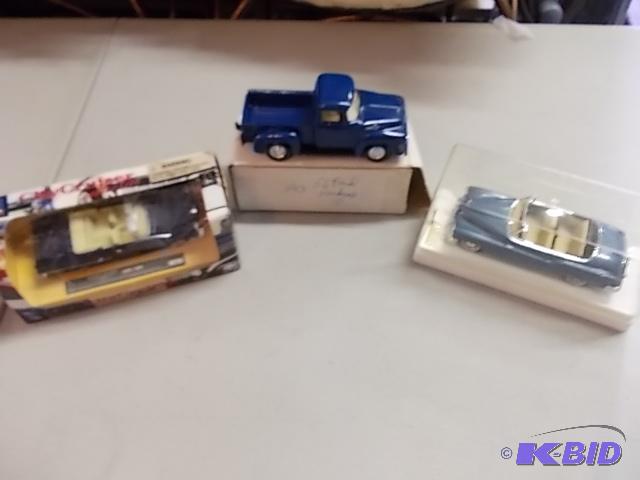 3 New In Box 143 Scale Classic Collector Car...