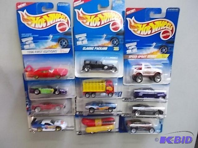12 Assorted Hotwheels...