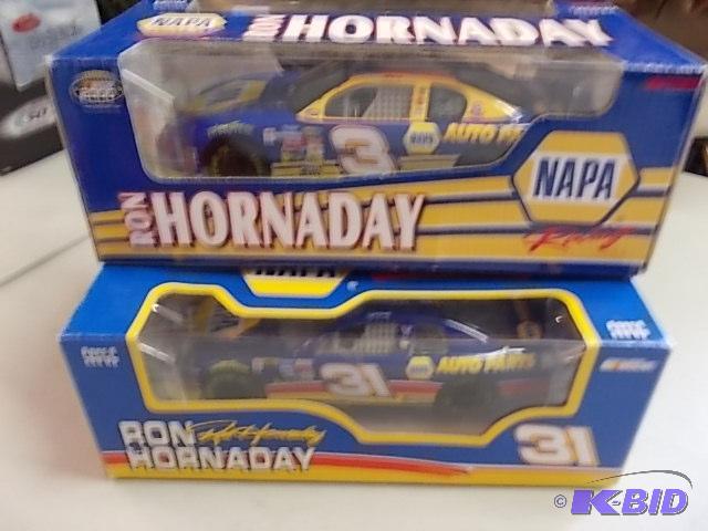 2 New In Box Ron Hornaday NASCAR 124 Scale C...