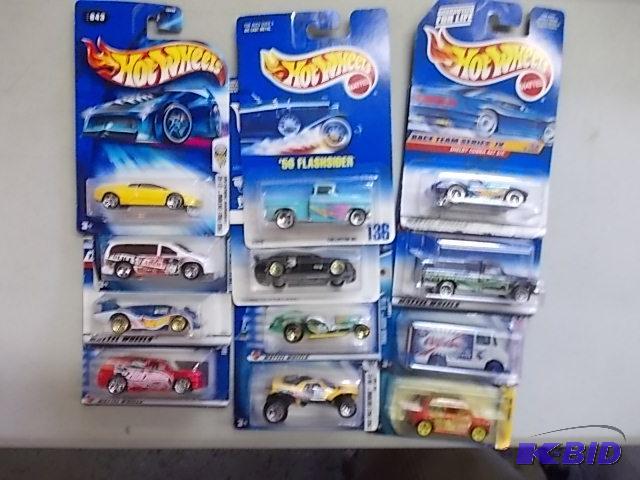 12 Assorted Hotwheels...