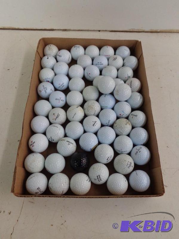 lot 104 image: Misc Mixed Golf Balls Approx 60...