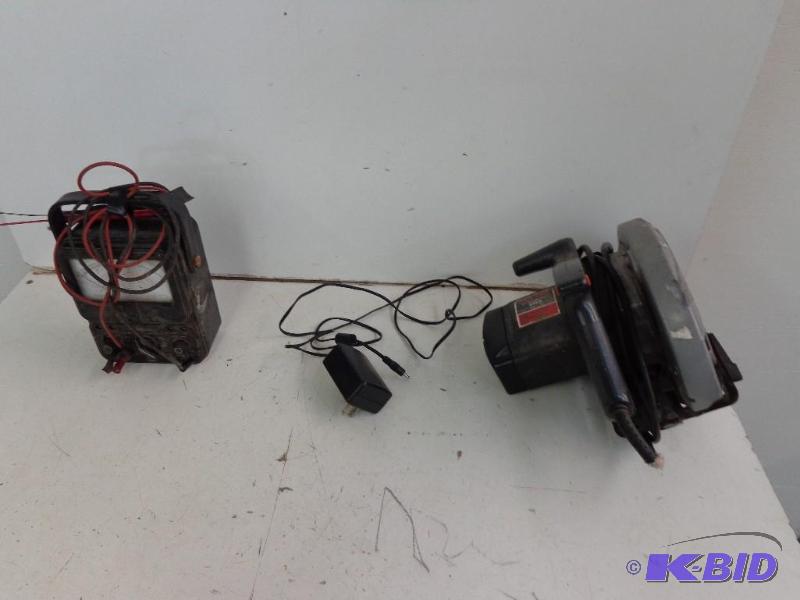 lot 112 image: Skillsaw, Paint Sprayer and More Skillsaw&nbs...
