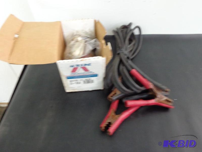 lot 117 image: Battery Jumper Cables, Brake Cylinder, Autoli...