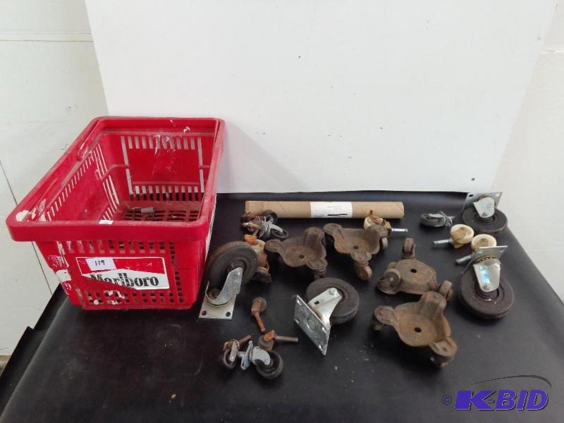 lot 119 image: Misc Wheels and Casters...