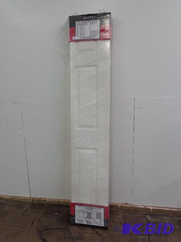 lot 12 image: Jeldwen 2 Door Bi-Folding Vinyl Closet Door 1...