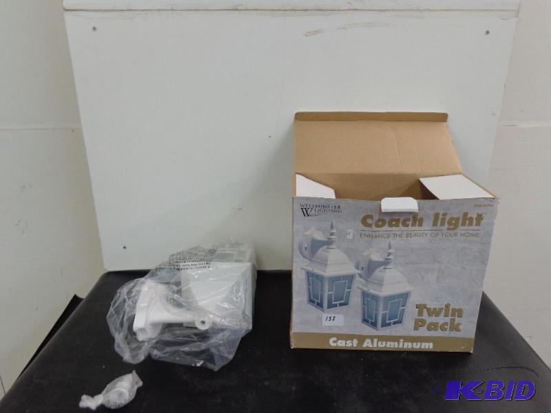lot 138 image: Westminster Lighting Coach Light Box is Open ...