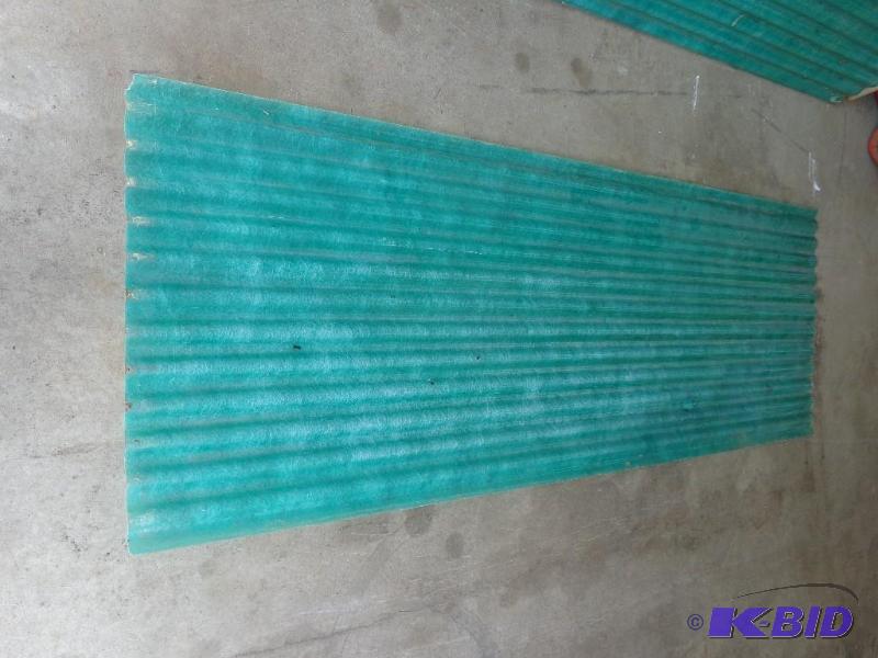lot 162 image: 95 14" x 34" Fiberglass Roofing Ma...