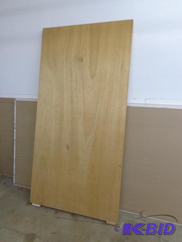 lot 163 image: Solid Wooden Door Cut to Fit Cut to Fit ...