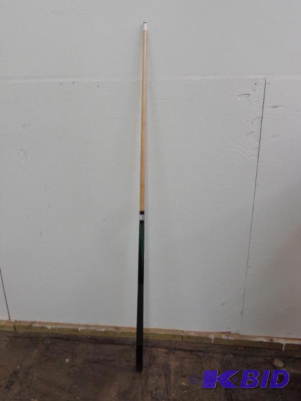 lot 23 image: 2 Piece Pool Cue 58" Long Good Condition...