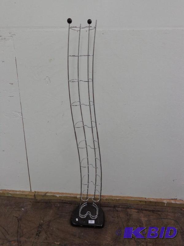 lot 28 image: Cd Rack 51" tall x 5" x 5"&nbs...