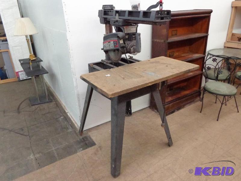 lot 3 image: Sears Craftsman 10" Radial Saw 5 Tall&n...