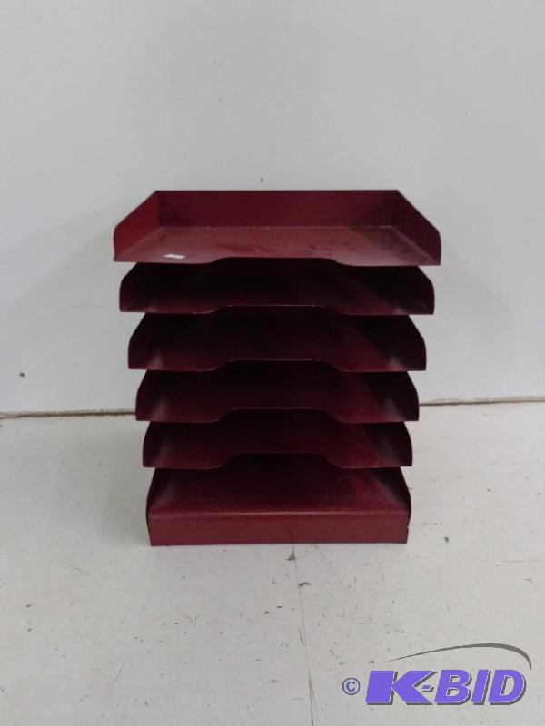 lot 37 image: Desktop Document Holder Metal Construction 19...