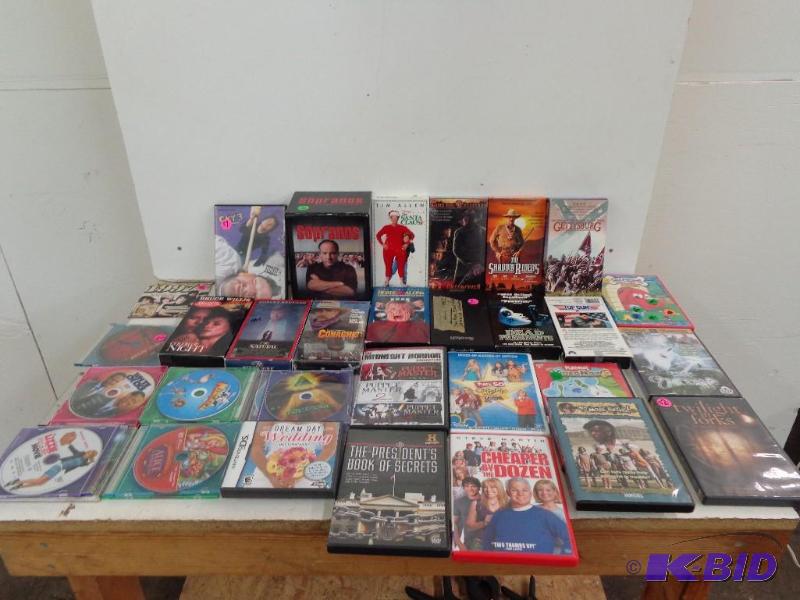 lot 99 image: Assorted Cds, DVDs, VideoComputer Games an...