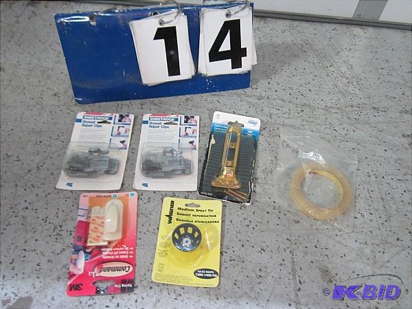 Lot of Misc&nbspnew Hardware store items. Ta...