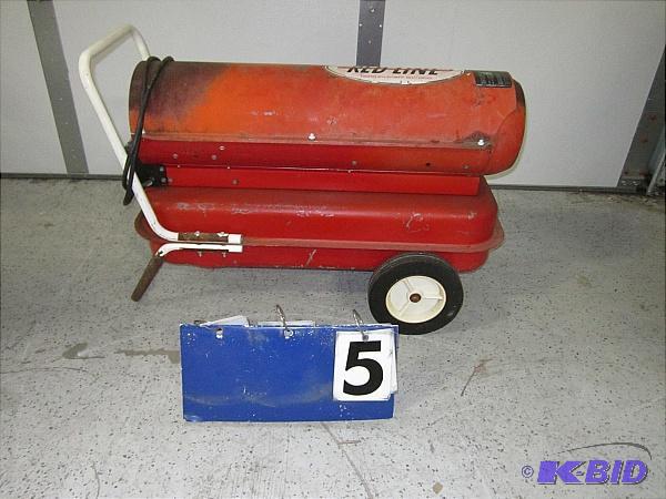 97,000 BTU Redline Kerosene Heater. Consignor...
