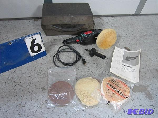 6&quot Craftsman Polisher Sander with case....