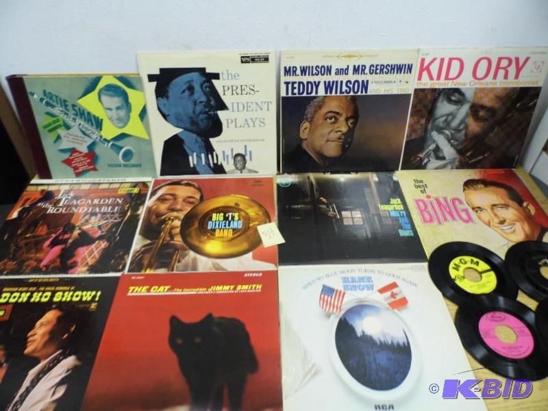 Albums and 45s