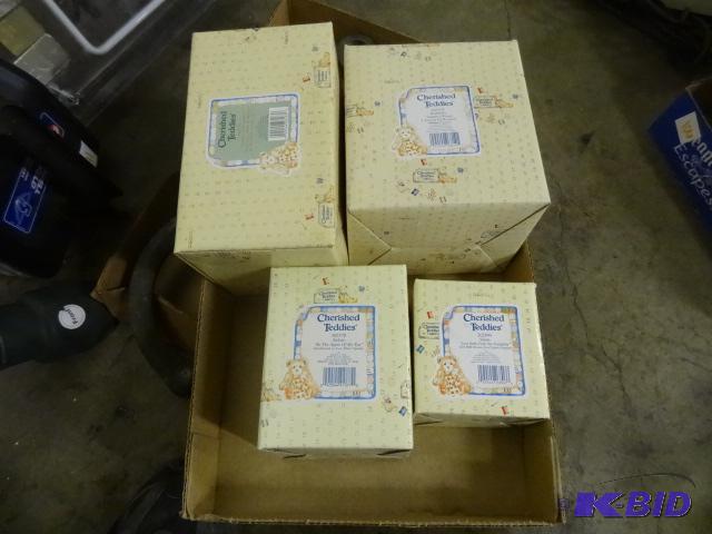 lot 111 image: 4- Cherished Teddies Figurines...