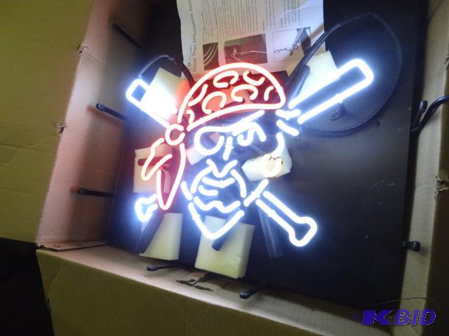 lot 127 image: Pirate Neion Sign...