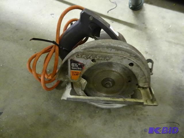 lot 147 image: 6.5" Heavy Duty Skilsaw...