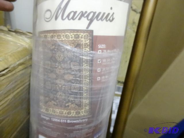 lot 154 image: Marquis 5 x 7 Rug 12004-511 Brown Ivory...