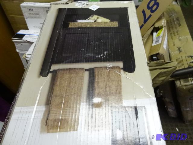 lot 185 image: Bathroom Wall Cabinet Espresso Finish. Store ...