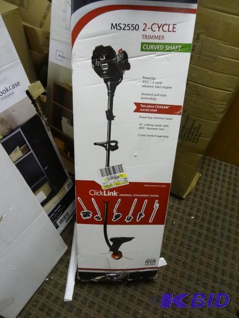lot 200 image: Murray MS2550 2 Cycle Trimmer Curved Shaft. S...