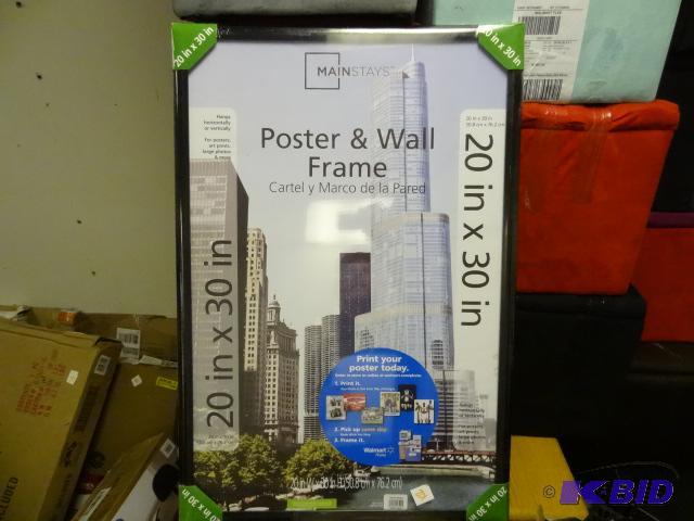 lot 201 image: 20 x 30 Poster Frame...
