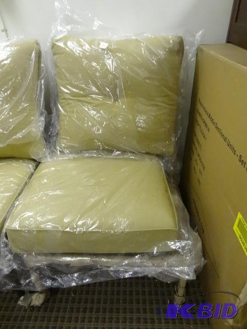 lot 208 image: Terrace Living Patio Chair. 2 Cushions and Me...