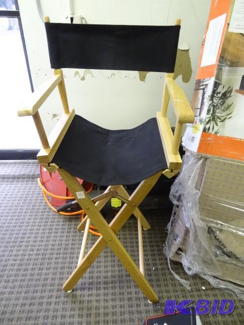lot 212 image: Fold Up Directors Chair...