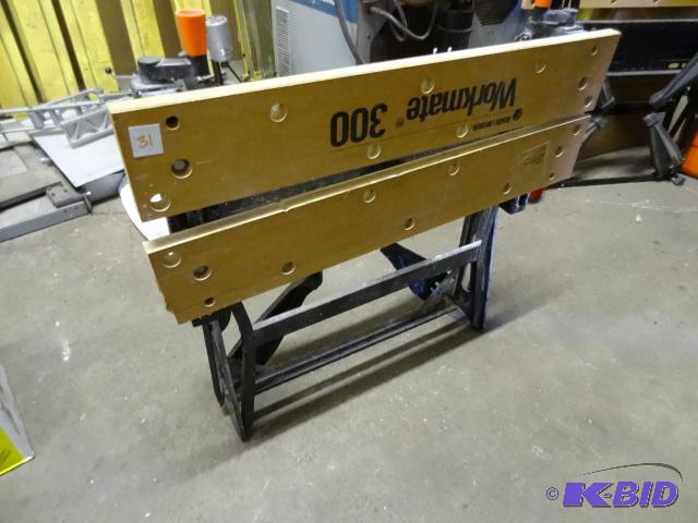 lot 31 image: Black & Decker Workmate 300...