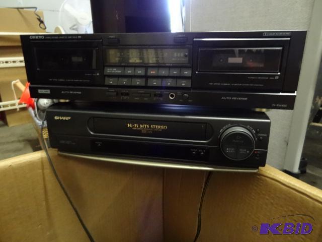 lot 43 image: Sharp Hi-Fi mts-Stereo VHS Player VC-H923U, O...