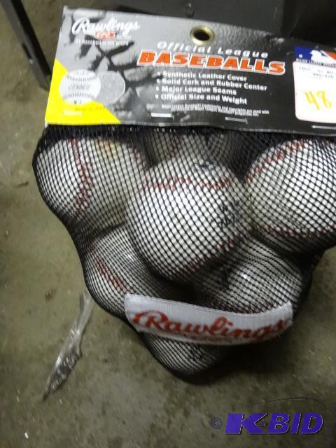 lot 48 image: 12-New Baseballs...