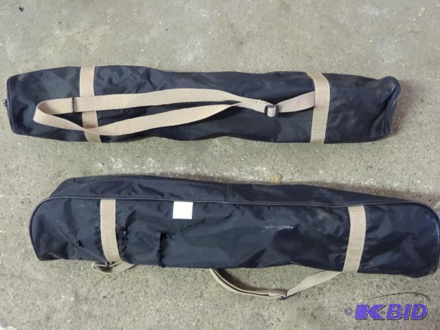lot 83 image: Tri Pods in Carrying Cases-1 is broke...