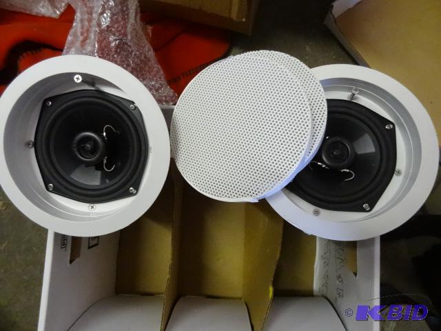 lot 90 image: 2-Ceiling Speakers Blueprint Series 510 CM...