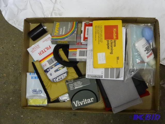 lot 99 image: Misc. Camera Lens Protectors & Cleaners...