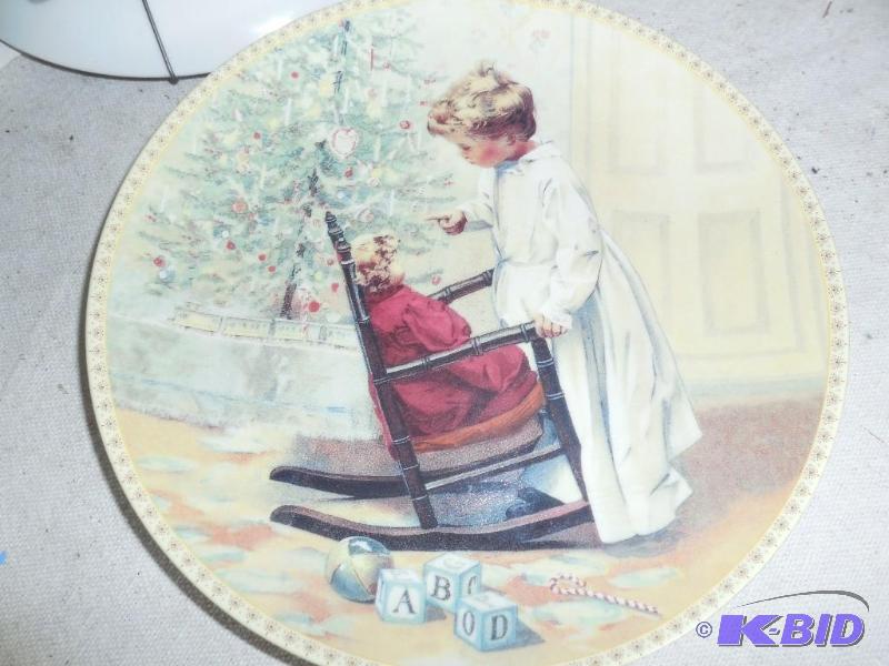 lot 120 image: W.L. George collector plate, Memories of a Vi...