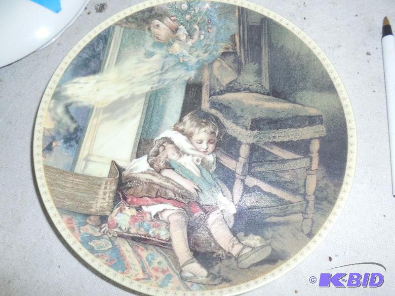 lot 121 image: W.L. George collector plate, Memories of a Vi...
