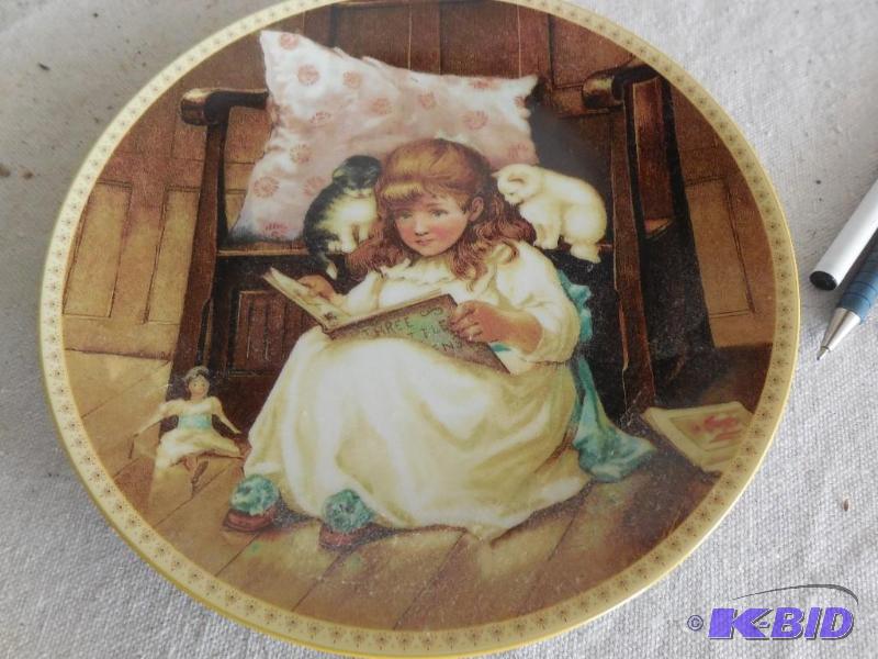 lot 122 image: W.L. George collector plate, Memories of a Vi...