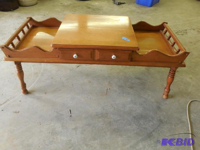 lot 129 image: 48" x 20" x 19" Coffee Table...