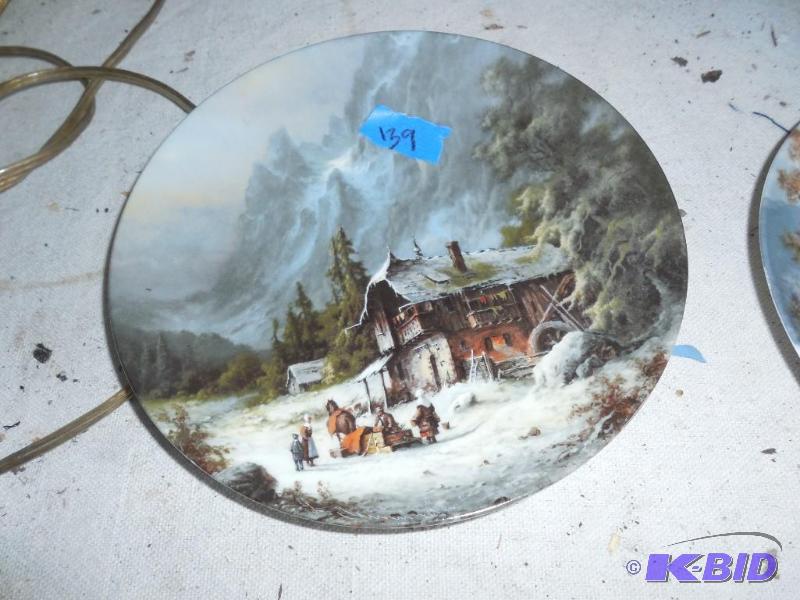 lot 139 image: 1987&nbspGerman collector plates, says"...