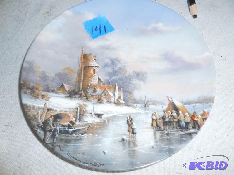 lot 141 image: 1987&nbspGerman collector plates, says"...